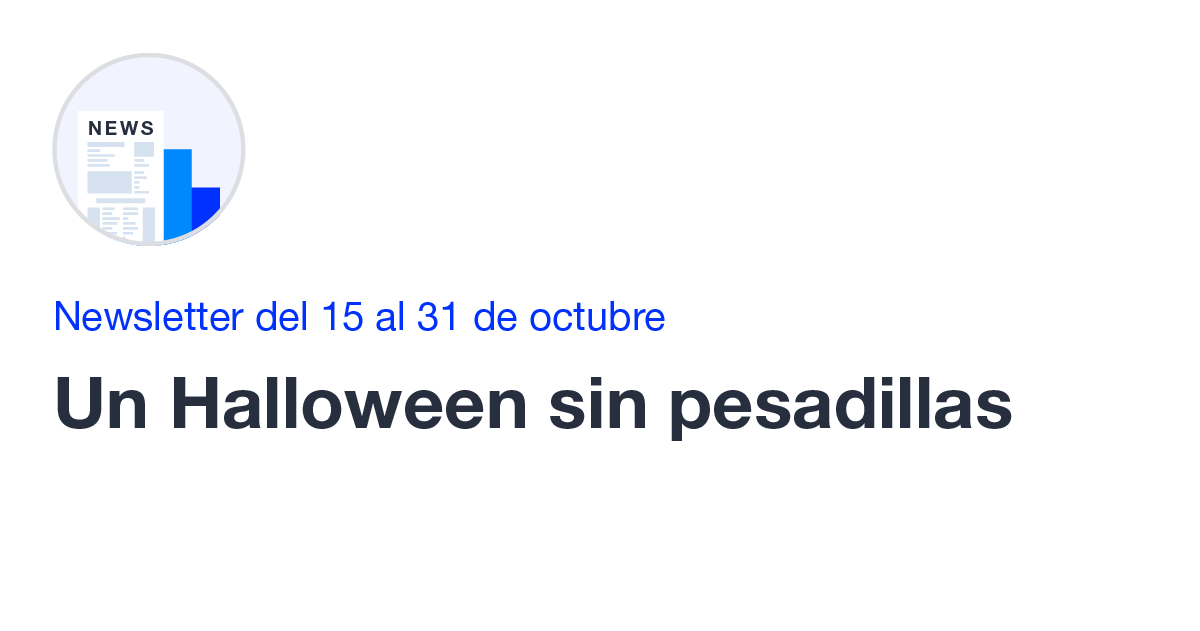 ultimas noticias con folionet newsletter octubre 2024